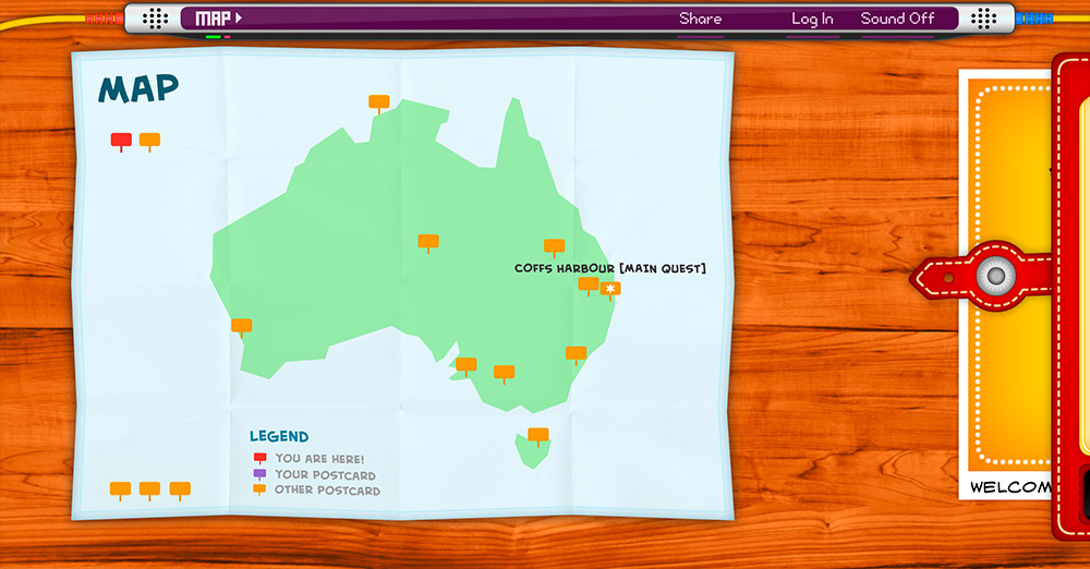 Jump on Journey world map