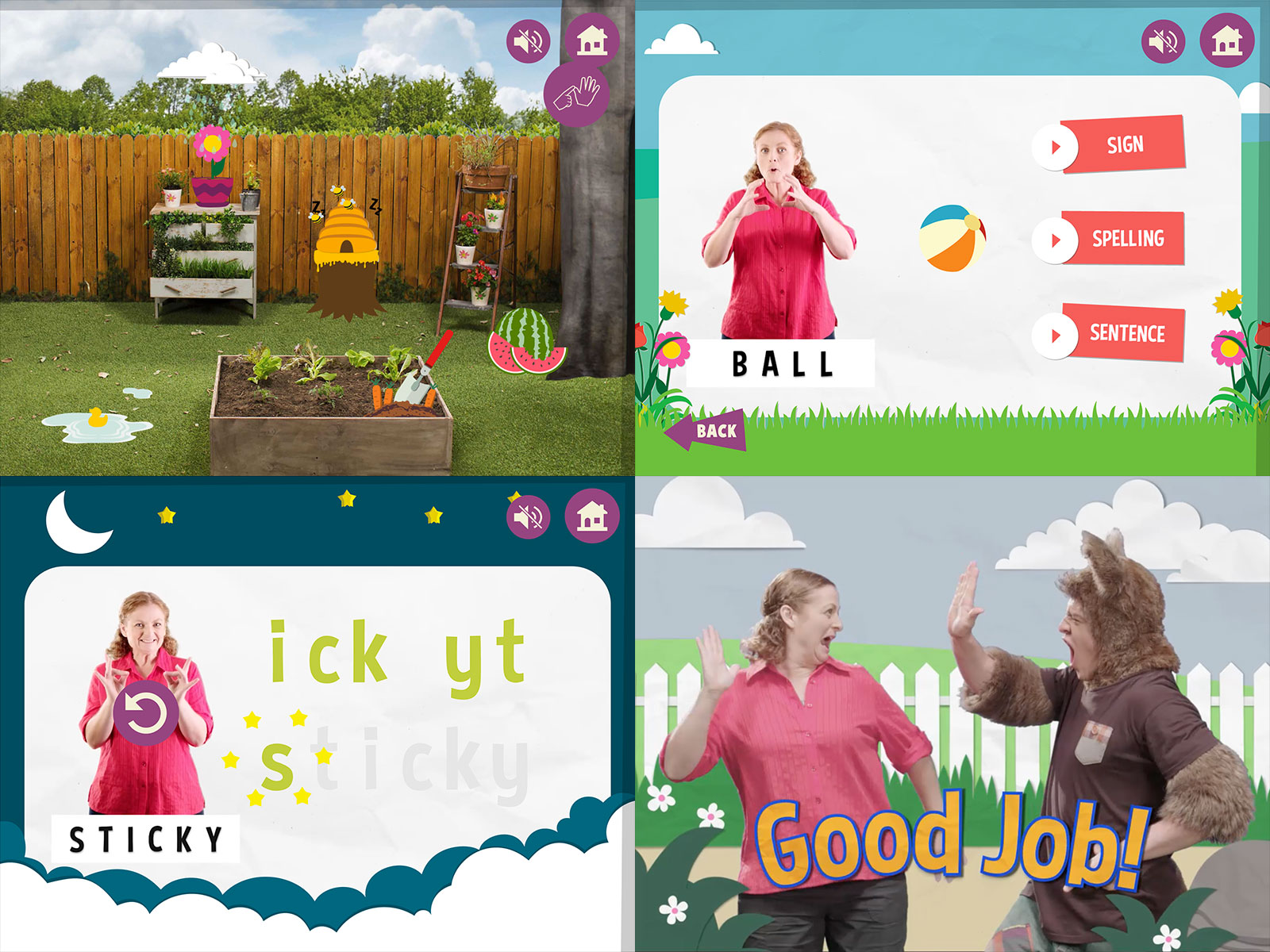Web animation, video, mouse & touch interaction
